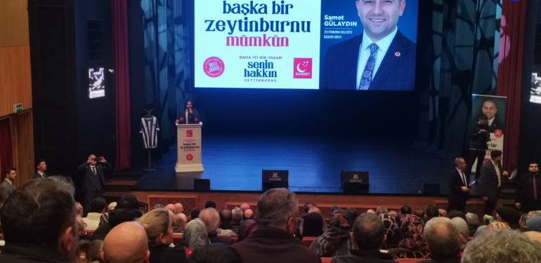 Saadet Partisi İstanbul Büyükşehir Belediye Başkan Adayı Birol AYDIN, “Çantacılardan, Rantçılardan, Beton Kafalardan uzak durun”