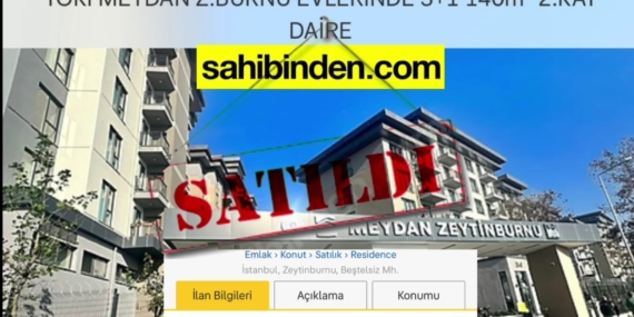 REZERV EVLER DİYE İNŞAAT ETTİLER SONRA  SATTILAR