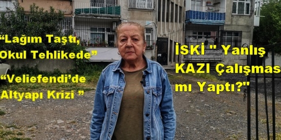 Veliefendi Bloklarında Lağım Taşkını: Mahalleli İSKİ’ye Tepkili