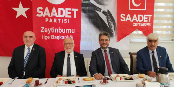 Saadet Partisi’nden Zeytinburnu’nda “Vekil – Millet” Buluşması