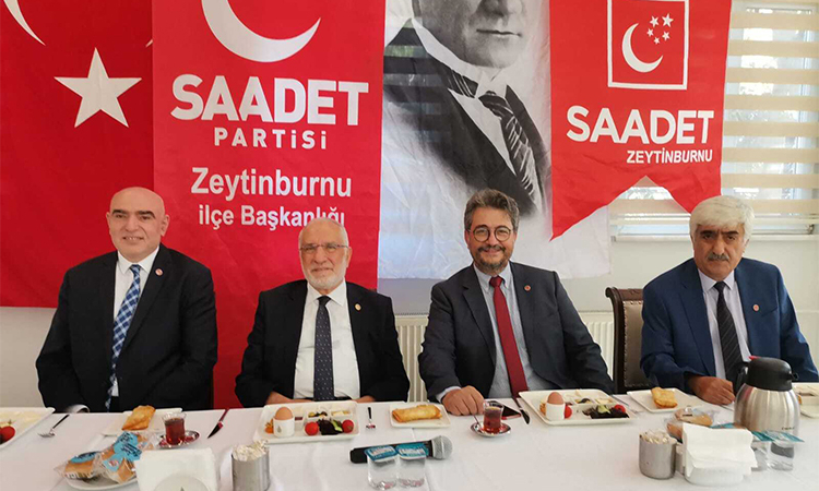 Saadet Partisi’nden Zeytinburnu’nda “Vekil – Millet” Buluşması