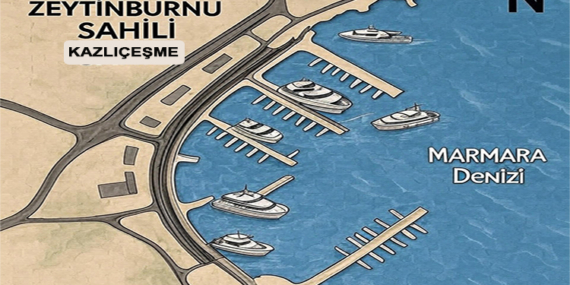 Kazlıçeşme Sahilinde Yat Limanı Projesi Yeniden Gündemde