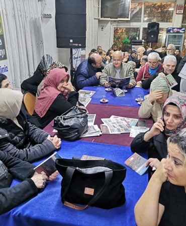 5 Telsiz Başkanla Akşam Çayı