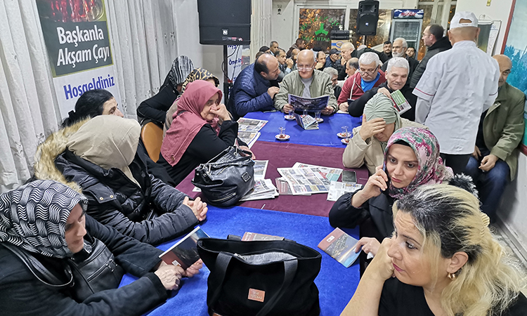 5 Telsiz Başkanla Akşam Çayı