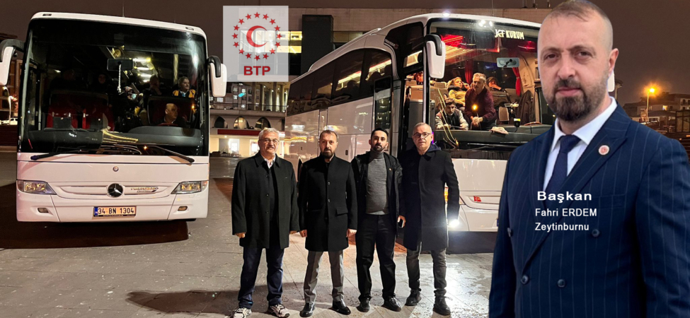 Başkan Fahri Erdem BTP Zeytinburnu İlçe