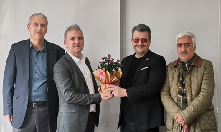 Saadet Partisi’nden Gazeteci Adem Karabayır’a 10 Ocak Ziyareti