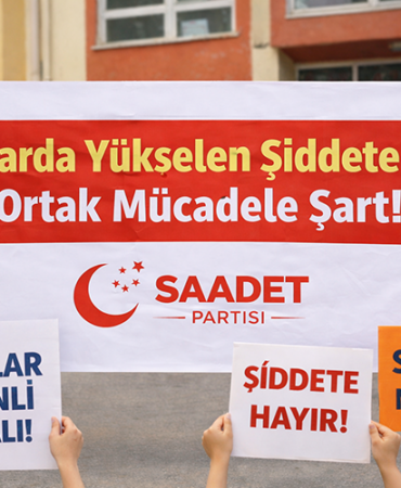 Saadet Partisi Kadın Kolları’ndan Sert Tepki “Okullarımızda Yankılanan Kurşun Sesleri, Toplumsal Çürümenin Son Durağıdır!