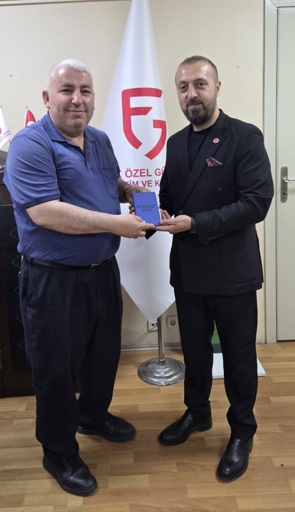 Zeytinburnu BTP İlçe Başkanı Fahri Erdem’den Fark Özel Güvenlik Eğitim Kurumları’na Ziyaret