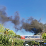 Zeytinburnu'nda Yangın )