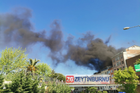 Zeytinburnu'nda Yangın )