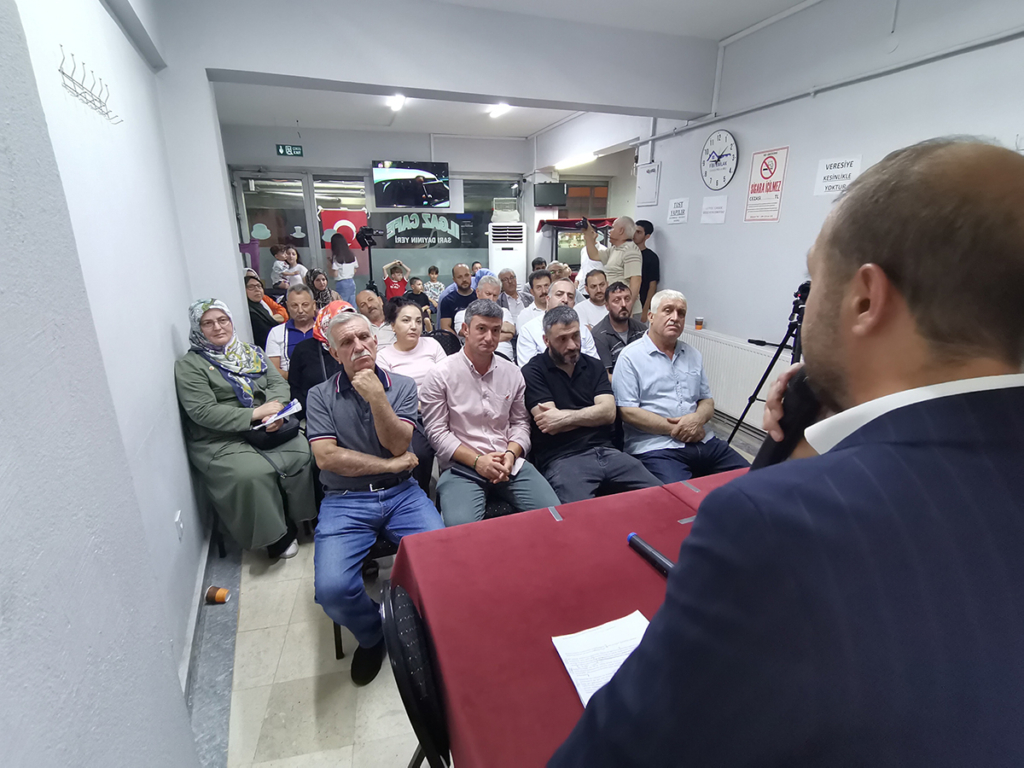 BTP’den Telsiz Mahallesi’nde "Artık Yeter, Şimdi Çözümü Konuşalım" Buluşması