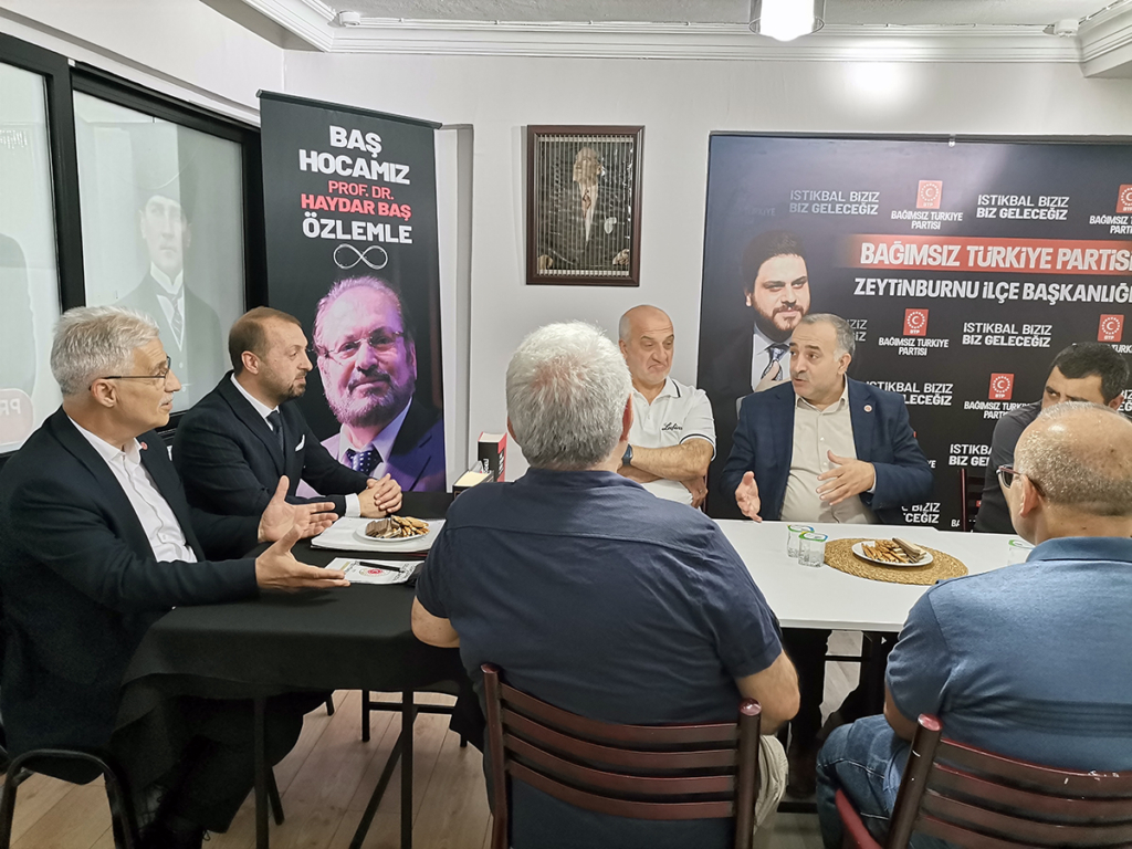 Saadet Partisi’nden BTP Zeytinburnu İlçe Başkanlığı’na İstişare Ziyareti