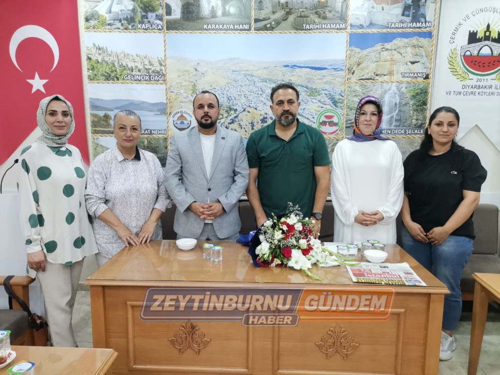 Anahtar Parti Zeytinburnu Teşkilatından Çermik ve Çüngüş Derneğine Ziyaret