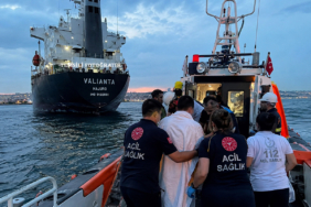 ZEYTİNBURNU AÇIKLARINDA GEMİDE ALARM!